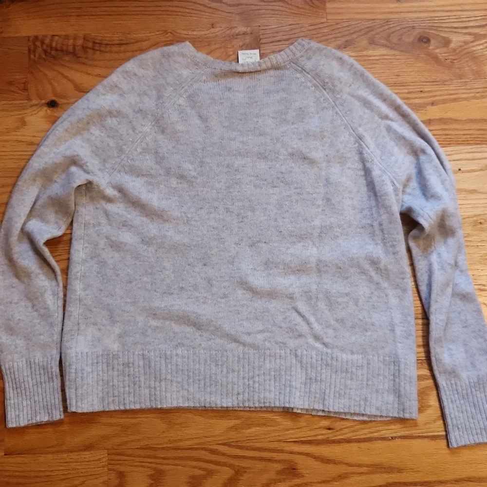 S/M "The Ocean Made Me Salty" Cashmere Sweater - Golden Sun NWOT - Picture 5 of 5